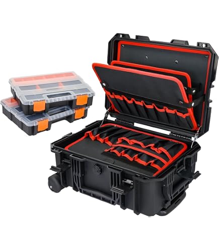 EXPLORER CASES 5823.O Maleta hermética duradera - naranja con espuma | Mister Worker