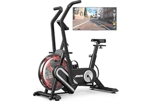 ‎JOROTO JOROTO XR5 Wasser Heimtrainer Fahrrad, Ergometer Heimtrainer fitnessbike Unterstützt Bluetooth-App, 150 KG Gewichtskapazität