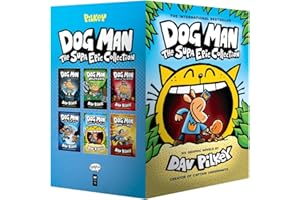 Dog Man 1-6: The Supa Epic Collection: From the Creator of Captain Underpants: Dog Man / Dog Man Unleashed / Dog Man A Tale of Two Kitties / Dog Man ... Lord of the Fleas / Dog Man Brawl of the Wild