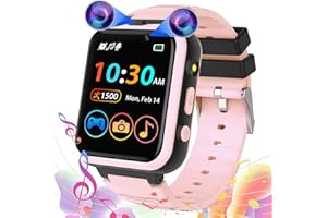 YEDASAH Kids Smart Watch - Kids Watch for Boys Girls with 2 Camera 24 Games Pedometer, Smart Watch for Kids MP3 Music Player Flashlight, Kids Toys Birthday Gifts for Children 3-12