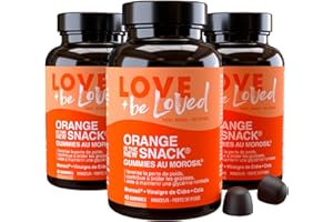 Gummies Morosil® et Vinaigre de Cidre | Minceur, Brûleur de Graisses, Perte de Poids | Efficacité Prouvée | 42 Gommes Végan | Love and be Loved (Lot de 3)