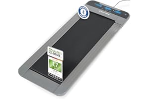 ‎SPORTPLUS SportPlus Walking Pad für zuhause & im Büro - Walking Band bis 6 km/h (leiser Motor), ideal als Desk Laufband am Schreibtisch, optional App kompatibel, bis 120 kg