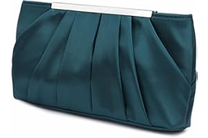 Jywmsc damskie torebki wieczorowe, elegancka satyna, plisowana, srebrna torebka ślubna dla kobiet