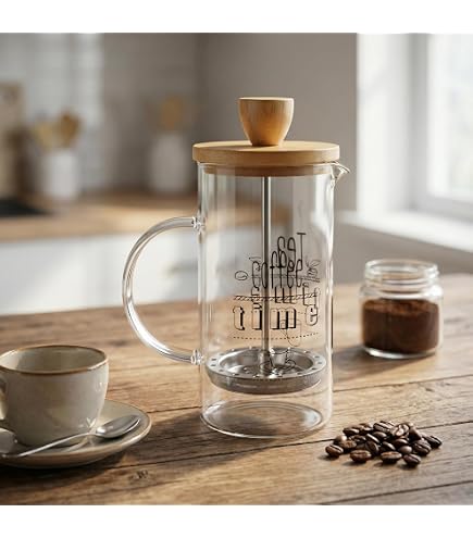 Mulier ZCM-7203 French Press - 500 mL : Amazon.com.tr: Mutfak