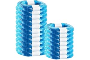 ALETO 18 Stück Nachfüllpackung Nachfüllfolienringe Nachfüllbeutel kompatibel Nachfüllkasse für Windeleimer und Katzenstreu Eimer