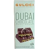 GULOCI Dubai Chocolate - Tahini Kadayıf Filled Milk Chocolate with Pistachios - 95 GR