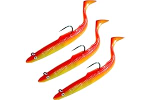 Sidewinder NEW Sandeel Fishing Lures - 6 inch