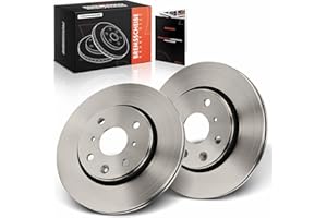 Frankberg Brake Disc Set incl. 2x Discs Front Vented Ø247mm Compatible with Aygo B4 C1 II PA PS 108 107 PM PN C1 PM PN Replace# 4246F0,435120H010
