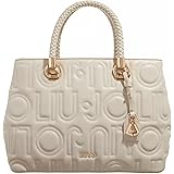 Borsa donna a mano/tracolla Liu-jo Manhattan ecs m satchel ecopelle nero B24LJ17 AF3347 E0426