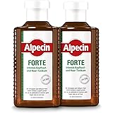 Alpecin FORTE, 2 x 200 ml – Il tonico contro la forfora e la comune caduta dei capelli