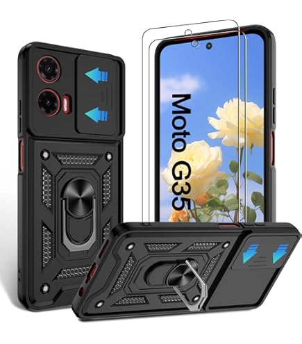 Funda De Teléfono Para Moto E7 PowerMotorola E7i PowerLenovo K13 Con Protector De Pantalla De Vidrio Templado Y Accesorios De Celula Hibrida Dura Y