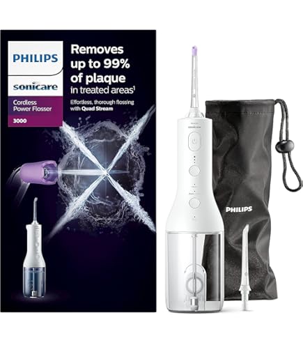 Panasonic Series 600 Water Flosser For Teeth, Cordless EW-DJ67-W311, 99