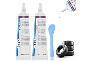 Zokuur 2 Kit Riparazione Pneumatici, Mastice per Riparazione Pneumatici, Colla per Riparazione Pneumatici,Kit Ripara Gomme Auto,Sigillante Pneumatici Auto,Kit Riparazione Gomme Auto per Bici/Moto/Auto
