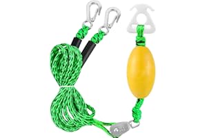 XUANNIAO Imbracatura di traino resistente per sport acquatici con anelli a D, cablaggio per rimorchio per barca per rimorchio tubo trainabile, sci nautico, wakeboard