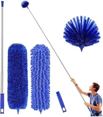 3-in-1 Ikrofasern Staubwedel, Staubwischer Staubbesen It - Foto 10