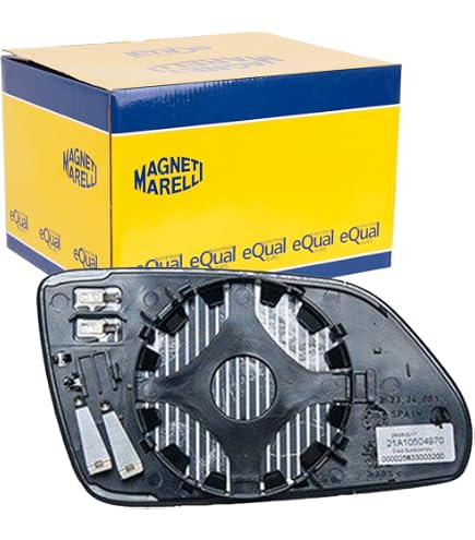 Espejo Retrovisor Exterior Derecho Eléctrico, Con Calefacción Y Convexo, Para Skoda Octavia (96-04)