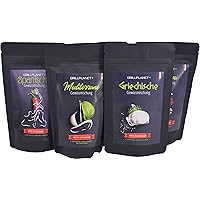 Grillplanet BBQ Rub Set mit 6 Aromabeuteln a 100g – Grill Gewürz in bester Qualität