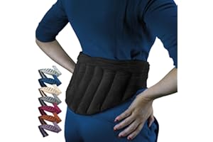 Vivezen - Ceinture lombaire chauffante avec bandes auto-agrippantes réglable taille 36 à 54-4 coloris