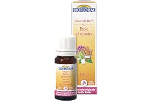 Biofloral Complexe N°34 Ecole, Devoirs Granulés Bio, Attention et apprentissage - Aider l'enfant à prendre confiance en ses capacités, 10 g