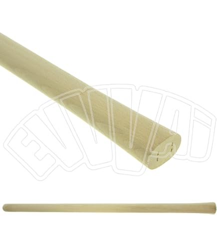 2 Manches De Pioche 90cm En Hêtre Massif - Manche De Rechange Robuste Pour Pioche Outils De Jardin