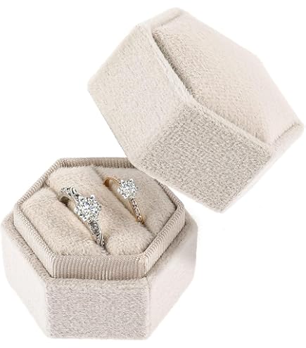 Boîte De Rangement De Bague - Boîte à Bijoux Pour Bagues Avec Couvercle