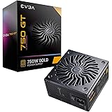 Evga Supernova 750 Gt, 80 Plus Gold 750W, Fully Modular, Auto Eco Mode With Fdb Fan, Includes Power on Self Tester, Compact 1