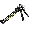 Everbuild Super Flow Sealant/Adhesive Cartridge Applicator Gun with Rotating Barrel – Soft Grip Handle – For Cartridges Up to 310 ml
