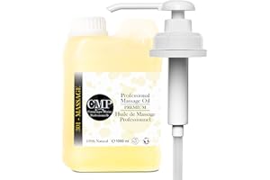 BLEU & MARINE BRETANIA Aceite de Masaje, Ayurvédico, Profesional, + Dosificador, Formato AHORRO, EL MASAJE QUE ESTABAS ESPERANDO, Ideal para Salón de Belleza, Maderoterapia, Aromaterapia, Fisioterapia, SPA en Casa 1000 ml