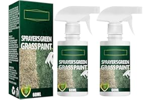 Vinxan Pulvérisateur de peinture pour gazon vert – Peinture colorante pour pelouse (2 pièces)