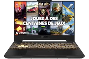 ASUS TUF Gaming F15 TUF507VV-LP158W 15.6 Pouces FHD PC Portable (Intel Core i7-13620H, RTX 4060 8GO TGP 140W,16GB DDR5 RAM, 512GB PCIe 4.0 NVMe SSD, Windows 11 Home) Clavier Rétroéclairé AZERTY