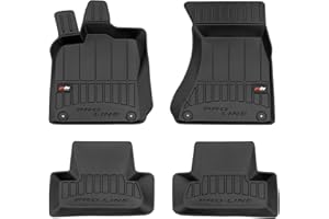 M MOTOS MOTOS Gummimatten Auto Fussmatte passend für Audi Q5 I 2008-2016 Verbessern Sie Ihren Reisekomfort mit Antirutschmatte Auto 3D- Allwetter fußmatten Auto, Schutz vor Verschmutzung