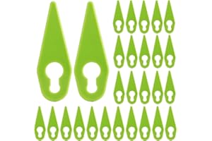 WFEWE 50Pcs Plastic Grass Trimmer Blades Compatible with Gtech ST01 ST02 ST04 ST05 ST20 GT3.0 GT4.0 GT50 Grass Strimmer Blades