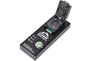 FBGA153/169 Ball IC Adapter, ALLSOCKET eMMC153/169-USB3.0 Reader Extract Internal Memory Data Recovery Socket for Samsung Toshiba Kingston Skhynix NAND FLASH Mobile Memory Reading/Writing