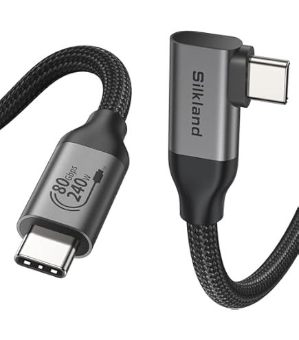 CAKOBLE usb c kabel thunderbolt 5 0.5m,USB 5 80Gbps Datenübertragung