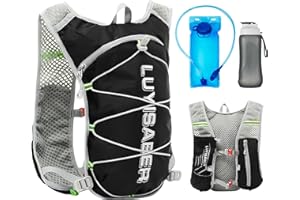 MEYAGOT Sac À Dos de Course, 20l Sac À Dos Hydratation, Gilet de Course, Sac Trail, Gilet Trail avec Système D'hydratation, Sac A Dos Velo pour L'extérieur, Le Sport, La Course, La Randonnée