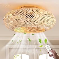 Retro plafondventilator met verlichting en afstandsbediening Stille ventilator plafondlamp Industriële slaapkamer lamp Vintage ijzeren kooi fan plafondlamp voor woonkamer eetkamer keuken licht