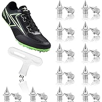 Spike-Nägel Für Sportschuhe - 50 Stück Pyramid Spikes Mit Schlüssel