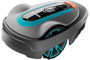 Gardena Robot cortacésped Smart SILENO City 400 m²: tecnología Lona AI, Control con aplicación, SensorControl, para Pendientes máx. 35 por ciento, Easy Passage, versión ES (19605-74)