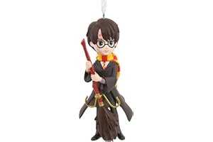 Hallmark Ornamento da collezione di Harry Potter, design di Harry Potter e scopa