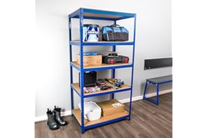 TRADE PRICE DEALS Ultimate garage shelving unit heavy duty racking storage shelf shelves (180cmh x 90cmw x 60cmd)