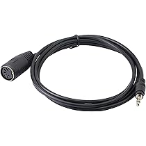 CERRXIAN Câble MIDI DIN 3,5 mm 5 broches TRS stéréo mâle vers DIN femelle 5 broches (1,5 m CERRXIAN Câble MIDI DIN 3,5 mm 5 broches TRS stéréo mâle vers DIN femelle 5 broches (1,5 m