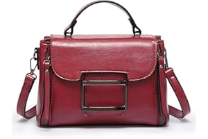 EVEOUT Borsa a tracolla Casual in PU per Donna Retrò classiche Borsetta Borsa a tracolla Messenger per Ragazze