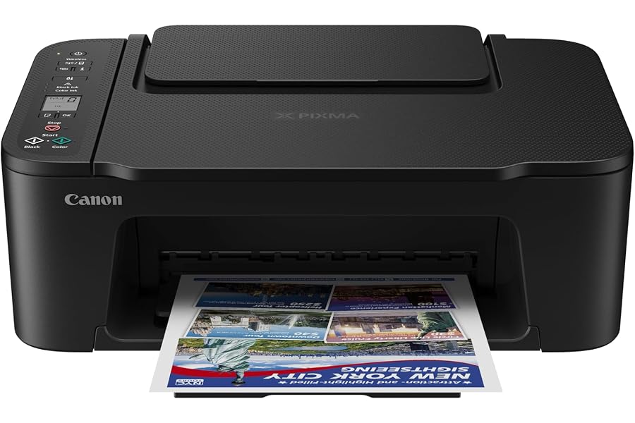 Canon PIXMA TS3750i – Impresora Multifunción, Copiadora y Escáner para Uso Doméstico | Conexión Inalámbrica Desde tu Smartpho