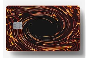 WORKIRAN Anime Magic Card Sticker | Vinyl Sticker for Transportation, Key Card, Debit Card, Credit Card Skin | Covering & Personalizing Bank Card | No Bubble, Slim, Waterproof Card Cover