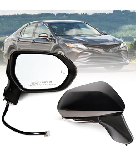 Spieg Heated Passenger Side Mirror Glass – Fits Toyota Corolla, Camry, Prius (2019-2024)