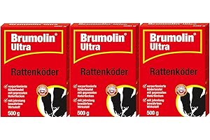 Brumolin 3 X 500g Ultra Rattenköder