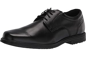 Rockport Homme Men's Robinsyn Waterproof Plain Toe Tissu Oxford