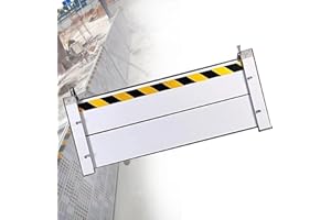 SACLMD Hochwasserschutz Barriere Kellerfenster,Hochwasserschutz Dammbalkensystem,Einfach Zu Bedienen,Geeignet FüR Garageneinfahrten,DurchgäNge,StraßEn Usw,100x40cm