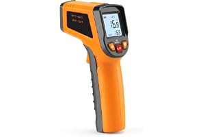 Retoo Infraröd termometer -50-380°C kontaktlös laser LCD °C/°F