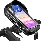 LEMEGO Wasserdicht Handyhalterung Handyhalter Fahrrad Motorrad Bike Lenkertasche Halterung Fahhradlenkertasche Rahmentasche F